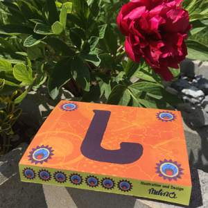 Schokoladenverpackung mit dem Buchstaben "l" in einem Blogbeitrag über kreative Geschenke.